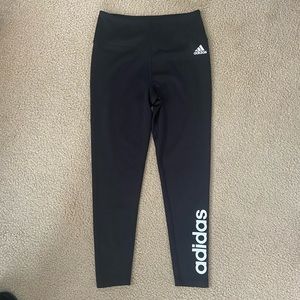Black adidas 7/8 legging